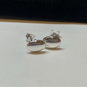 Lié Studio Silver Earrings Silver Classic Oval